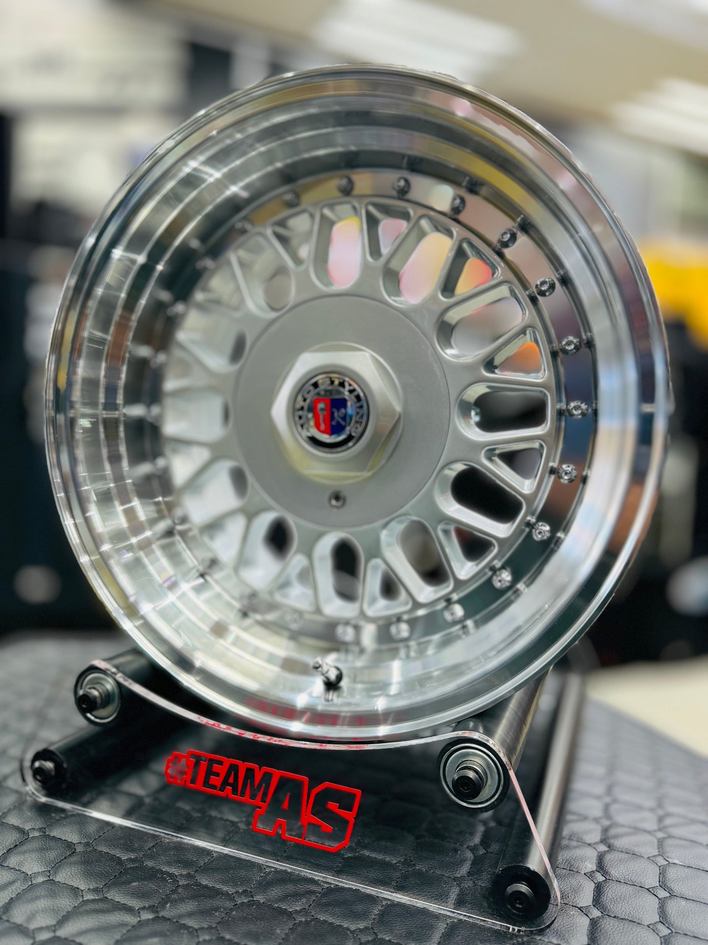 15” AS- 7680 4/100 4/114 silver wheels