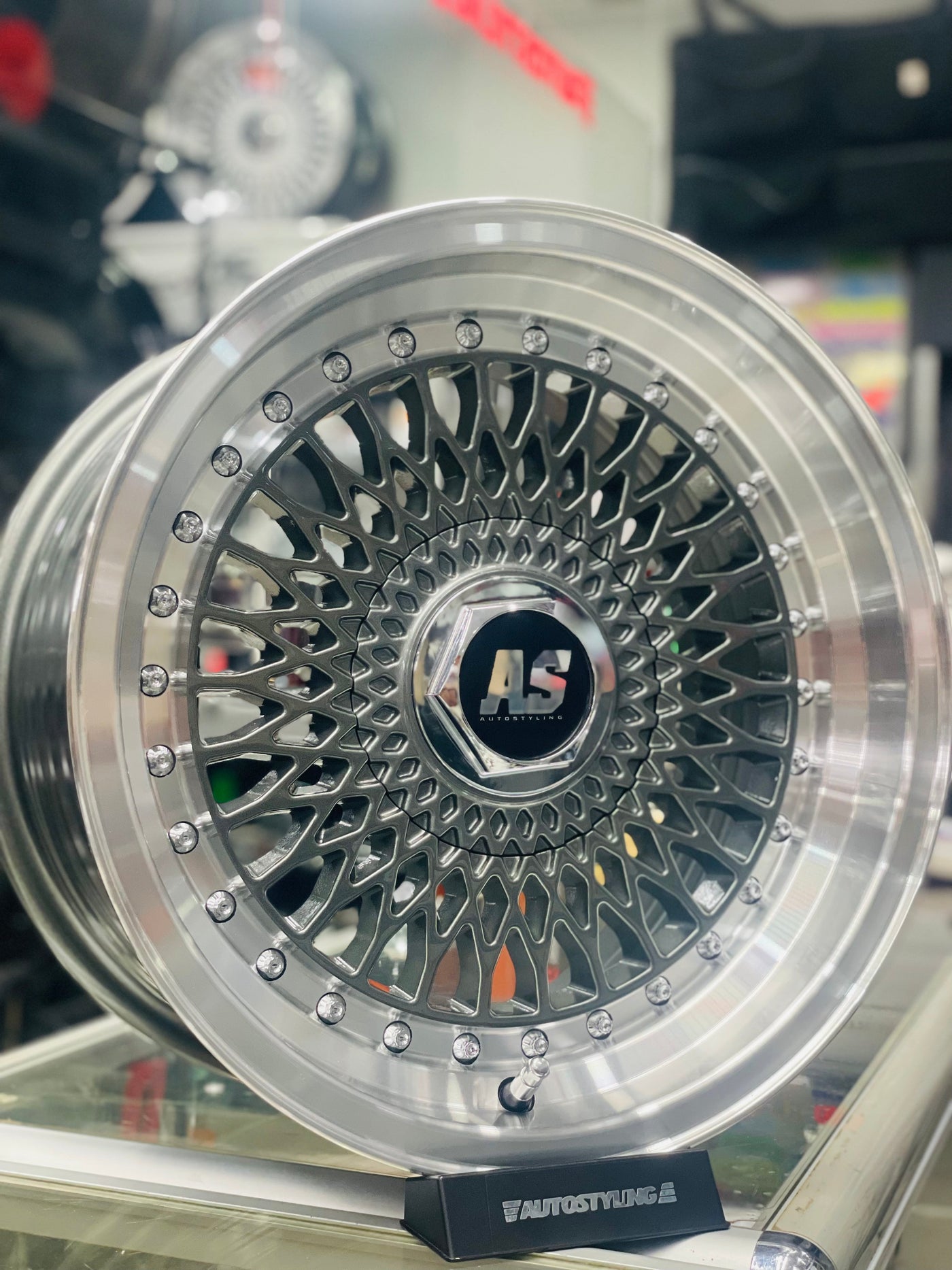 15” M7514 AS-SUPERMESH  4/100 4/114 GUNMETAL