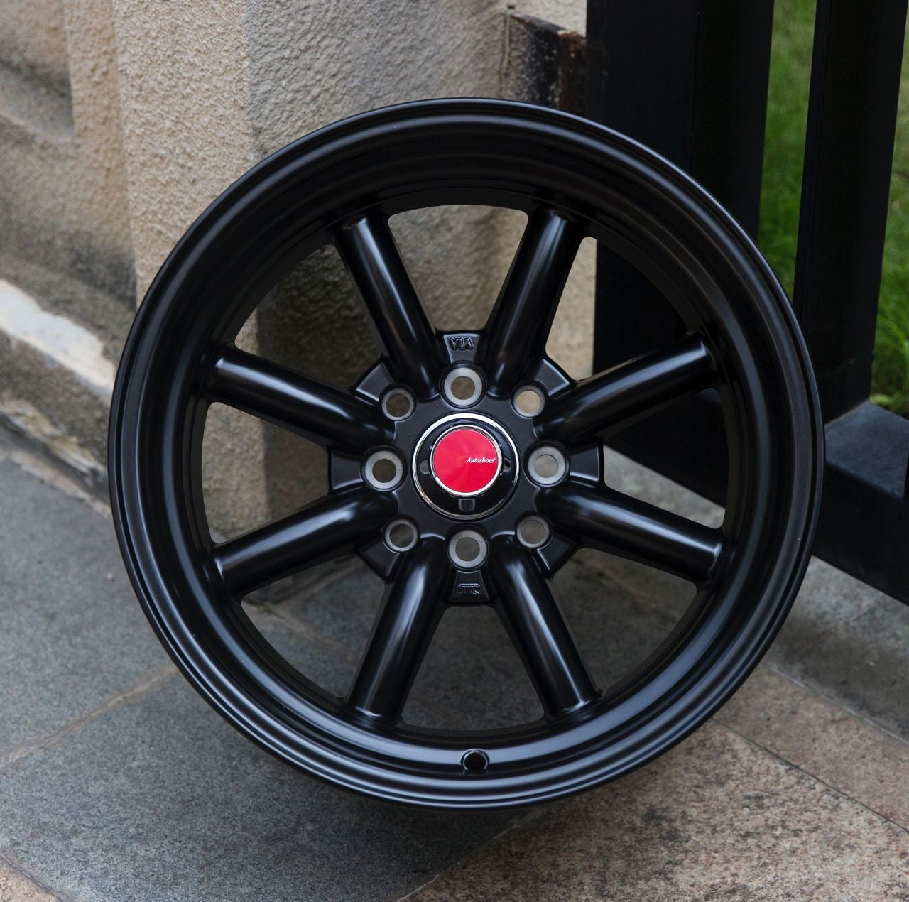 15” AS-WATA 4/100 4/114 Matt black