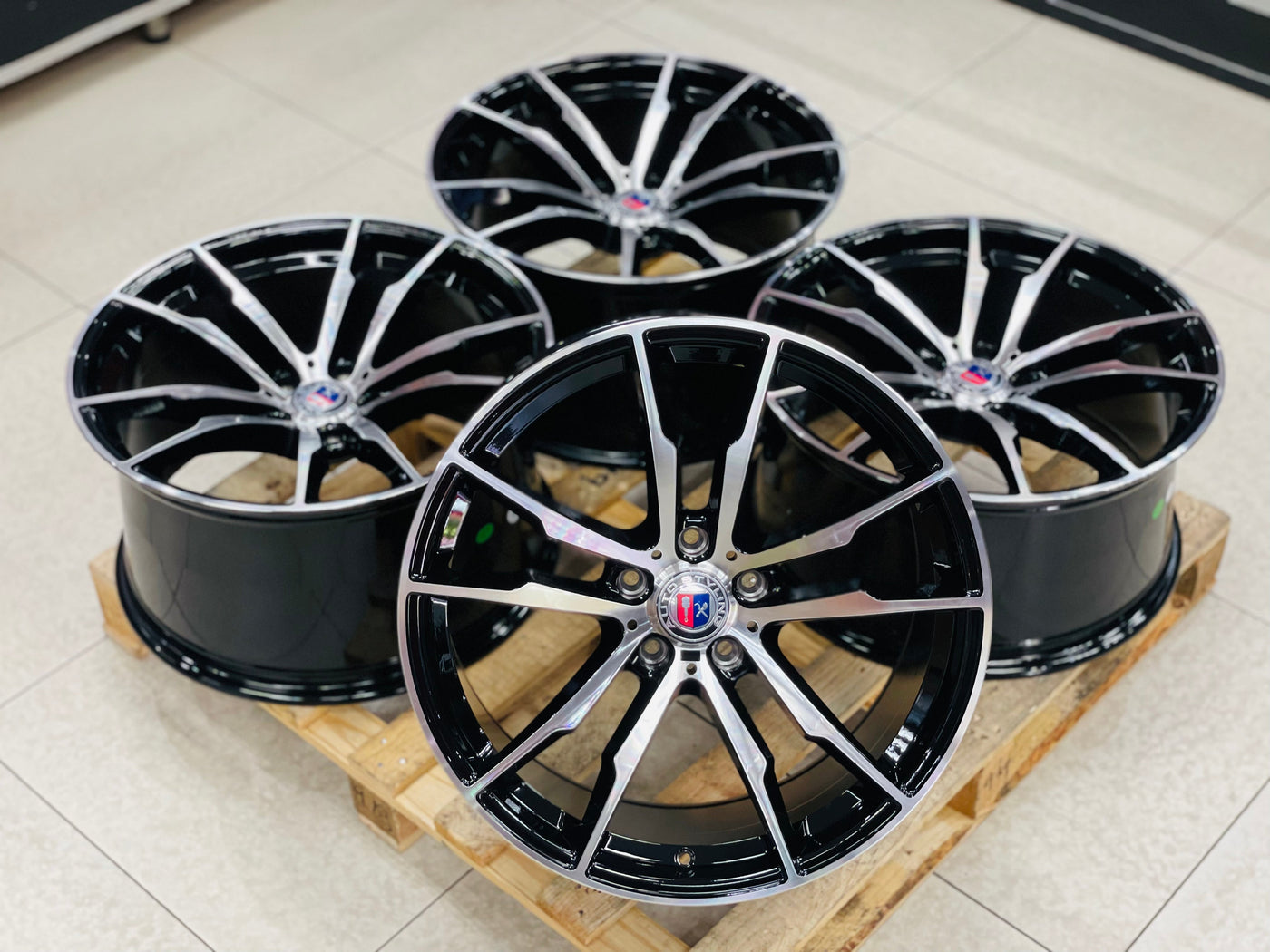 20” AS- BM X5 5/120 BLACK MACHINE FACEl