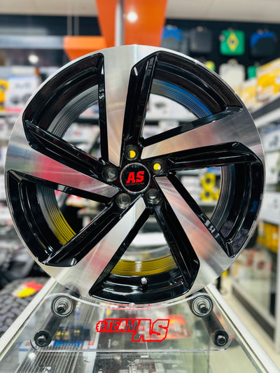 17” AS- GTI 5/100 BLACK MACHINE FACE