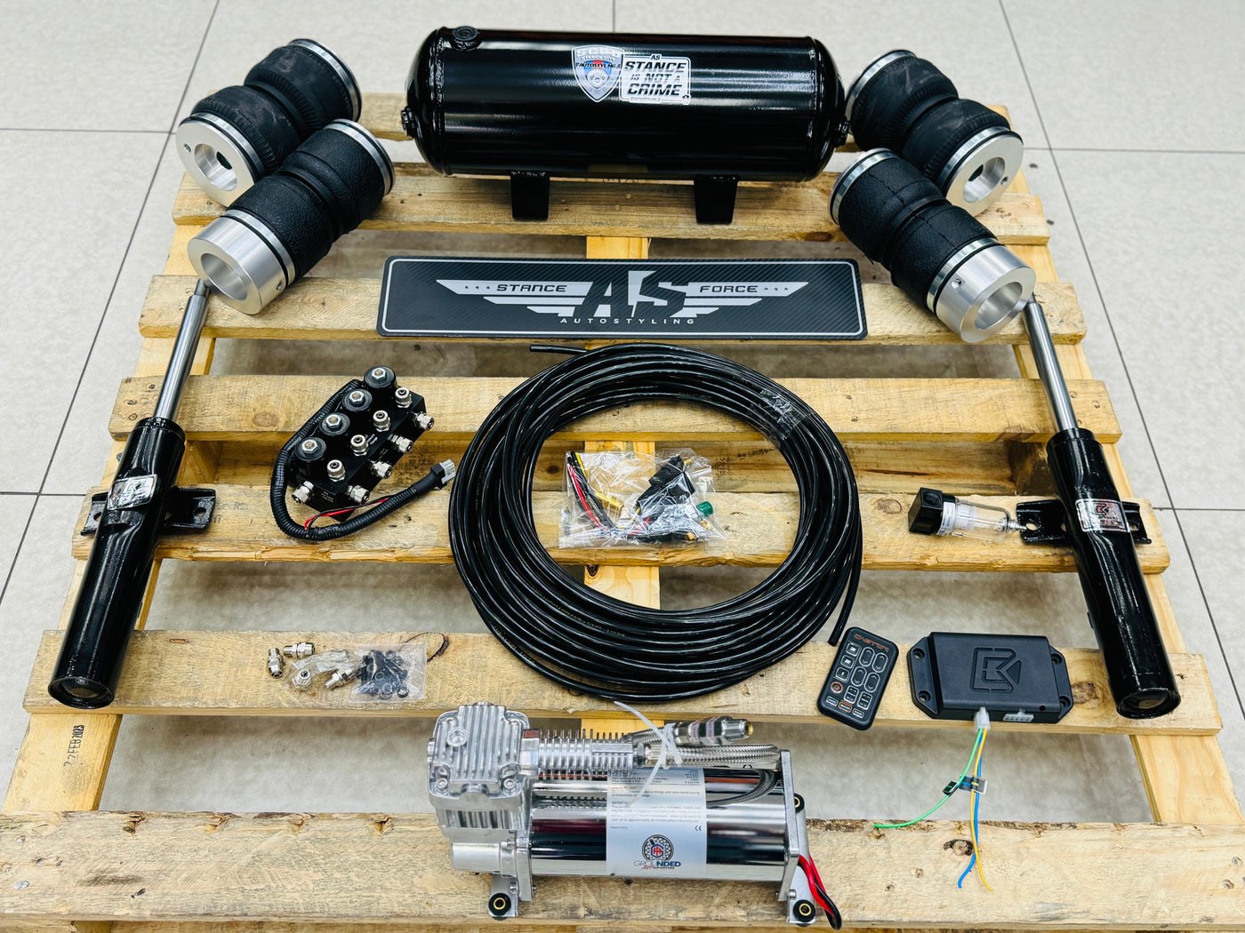 CASTOR BLUETOOTH AIR SUSPENSION FOR POLO