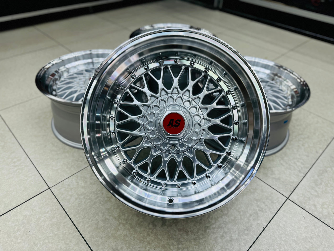 17” AS-MESH 8.5/10j 4/100 4/114 SILVER