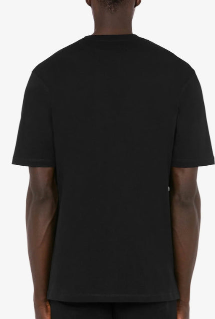 MOSCHINO INSIDE OUT LABEL ORGANIC JERSEY T-SHIRT