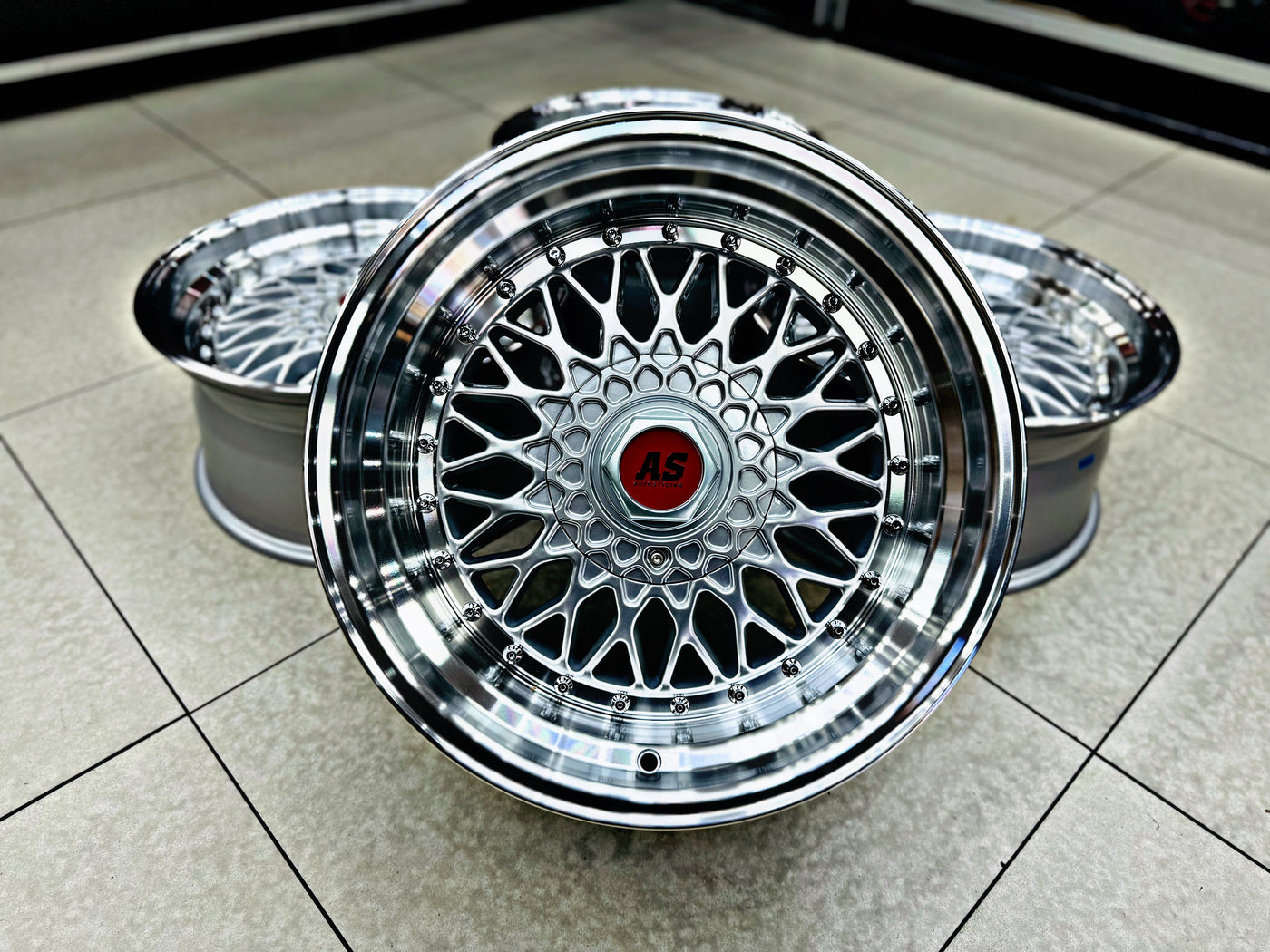 17” AS-MESH 8.5/10j 4/100 4/114 SILVER