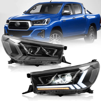 VLAND LED Headlights For 2015-2020 Toyota Hilux Front Lights