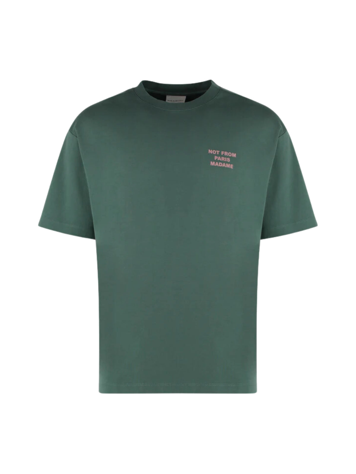 Drole De Monsieur T-Shirt Not From Paris Green