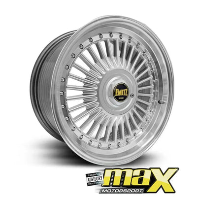 15 Inch Mag Wheel - MX7691 Emit Wheels - (4x100/114.3 PCD)