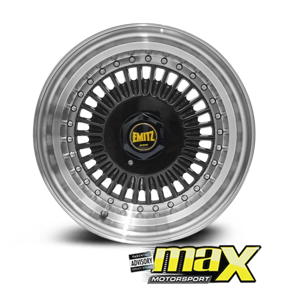 15 Inch Mag Wheel - MX7616 Emit Wheels - (5x100/114.3 PCD)