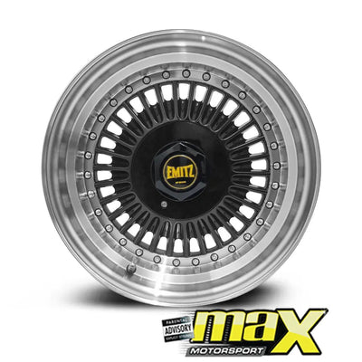 15 Inch Mag Wheel - MX7616 Emit Wheels - (5x100/114.3 PCD)