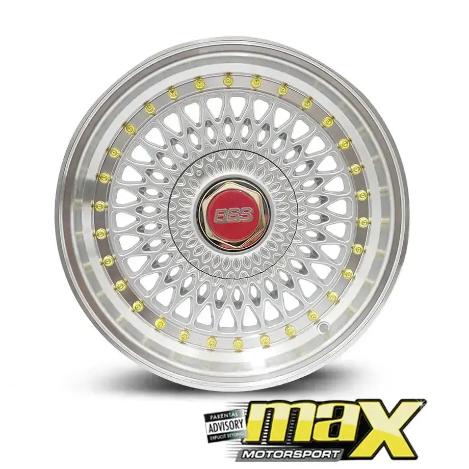 15 Inch Mag Wheel - MX1209-15B BSS Style Wheel (4x100 / 114.3 PCD)