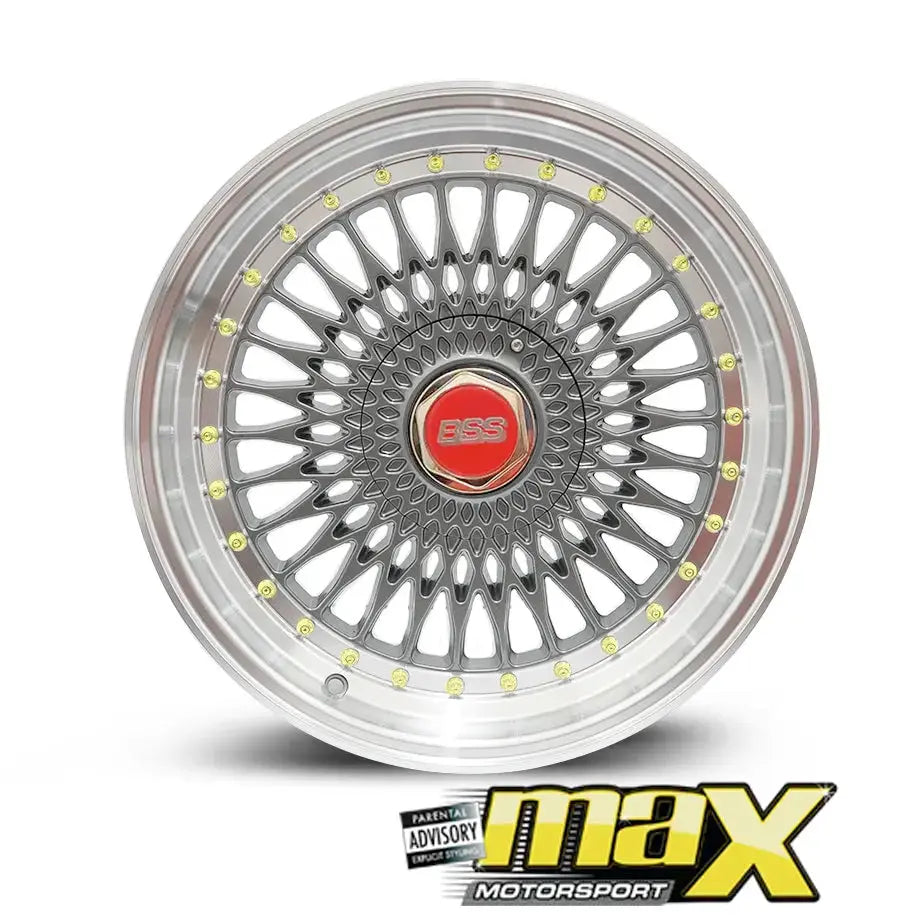 15 Inch Mag Wheel - MX1209-15A BSS Style Wheel (4x100 / 114.3 PCD)