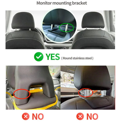 12.1" Roadstar Android Entertainment Headrest Tablet Screens