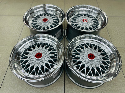 17” AS-MESH 8.5/10j 4/100 4/114 SILVER
