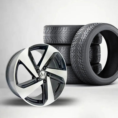 14 Inch MX7060  GTI Milton Style Wheel & Tyre Combo (5x100 PCD)