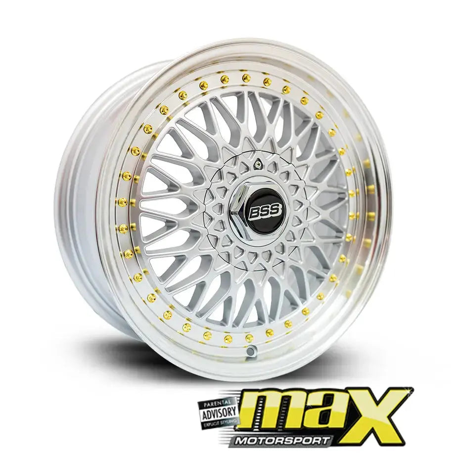 14 Inch Mag Wheel - MX1441-SL BSS Style Wheels (4x100/ 4x114.3 PCD)
