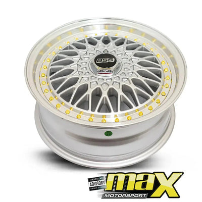 14 Inch Mag Wheel - MX1441-SL BSS Style Wheels (4x100/ 4x114.3 PCD)