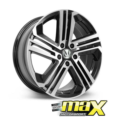 14 Inch Mag Wheel -  MX2416 Golf R400 Style Wheel 5x100 PCD