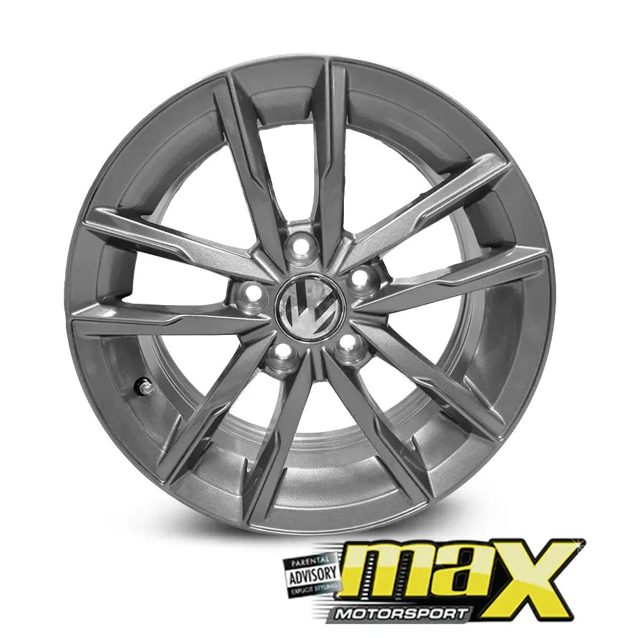 14 Inch Mag Wheel -  MX7055 Polo Mirabeau Style Wheel 5x100 PCD