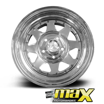14 Inch Mag Wheel - MX8237-07 Modular Wheels (5x114.3 PCD)