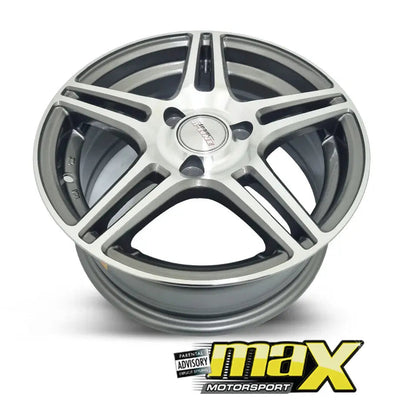 14 Inch Mag Wheel - MX8240 Kwid Wheels - 3x100 PCD