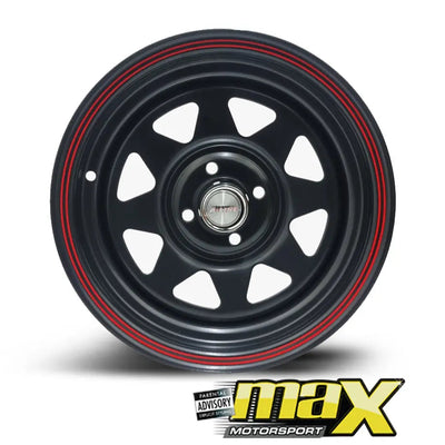 14 Inch Mag Wheel - MX8246-74 Modular Wheels (4x100 PCD)