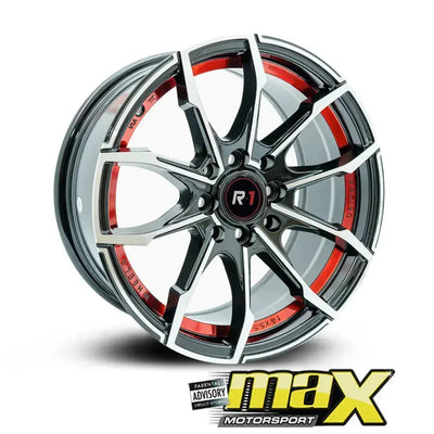 14 Inch Mag Wheel - MX8815-RD Wheel (4x100/114.3 PCD)