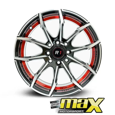 14 Inch Mag Wheel - MX8815-RD Wheel (4x100/114.3 PCD)