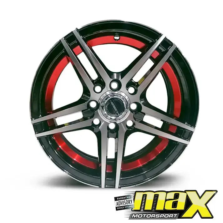 15 Inch Mag Wheel -  MXLK520 Wheel - 4x100/114.3 PCD