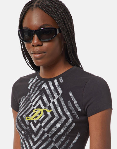 Diesel T-Uncutie Black T-Shirt