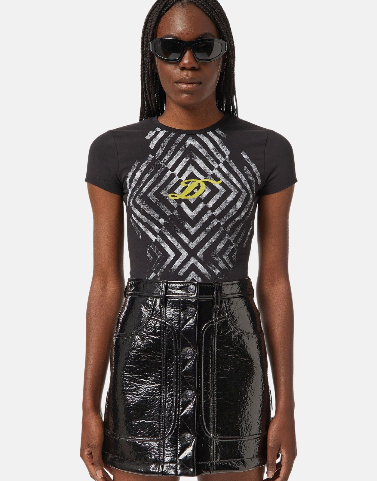 Diesel T-Uncutie Black T-Shirt