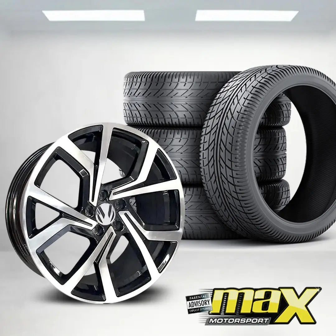 15 Inch MX010 GTI Club Sport Style Wheel & Tyre Combo - 5x100 PCD
