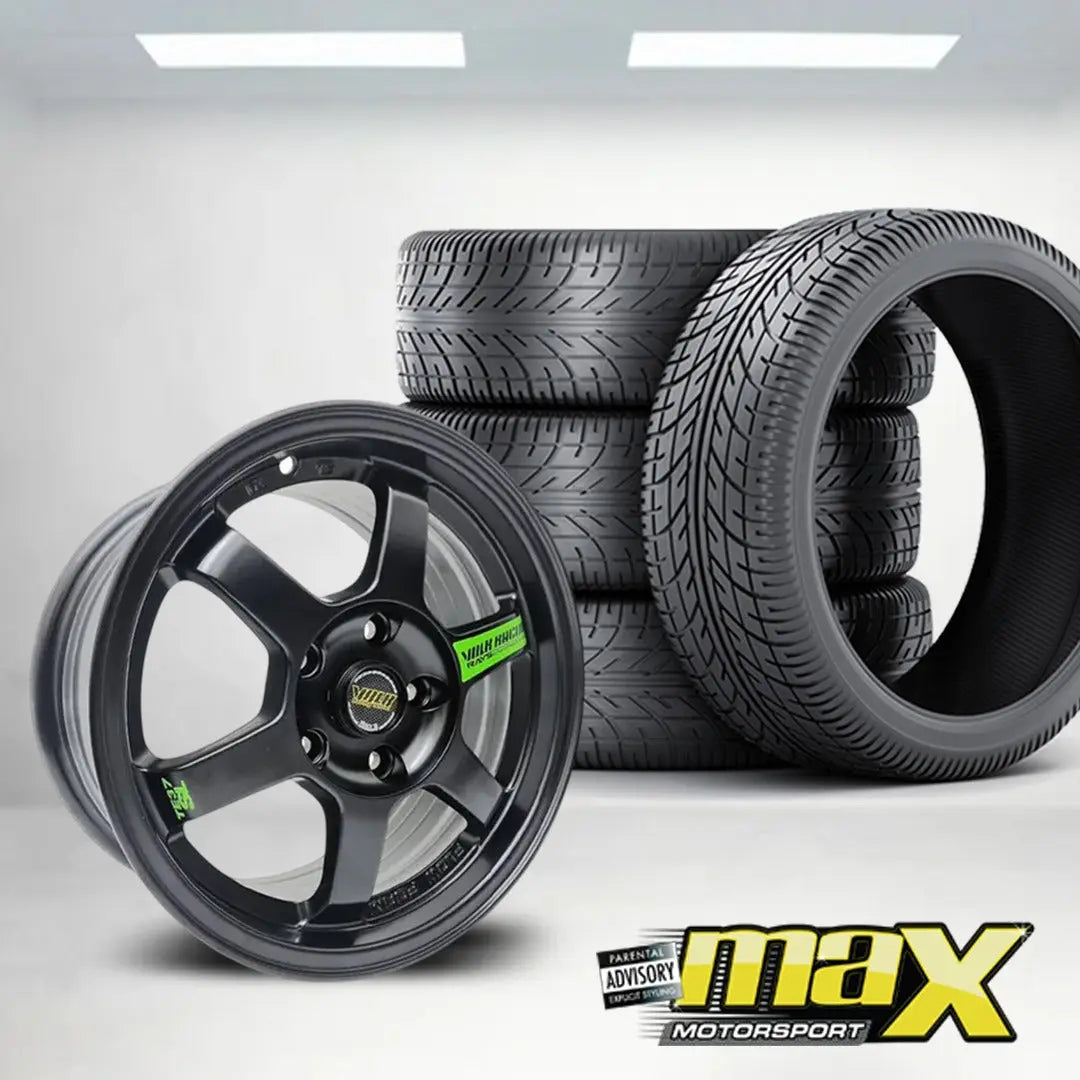 15 Inch - MX509 V.olk Wheel & Tyre Combo - 5x114.3 PCD