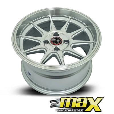 15 Inch Mag Wheel - MX2124 VSN Wheel (4x100 PCD)