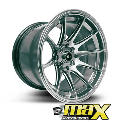 15 Inch Mag Wheel -  MX616 R1 Concave Wheel - (4x100/114.3 PCD)