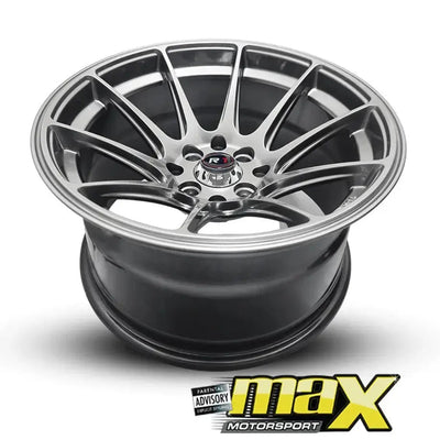 15 Inch Mag Wheel -  MX616 R1 Concave Wheel - (4x100/114.3 PCD)