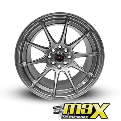 15 Inch Mag Wheel -  MX616 R1 Concave Wheel - (4x100/114.3 PCD)