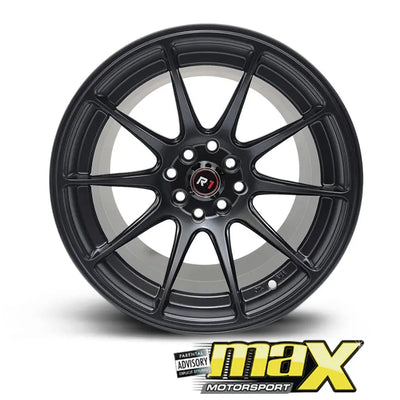 15 Inch Mag Wheel -  MX616 R1 Concave Wheel - (4x100/114.3 PCD)