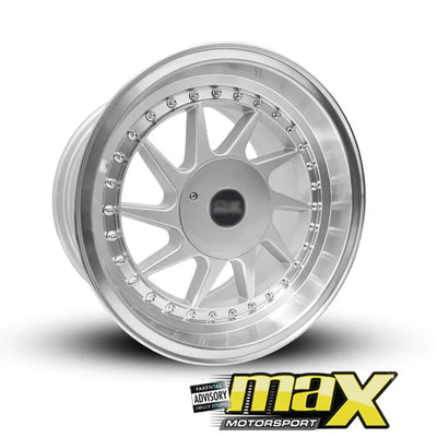 15 Inch Mag Wheel - MXF1210 Turbo Racing Style Wheel (4x100 / 108 PCD)