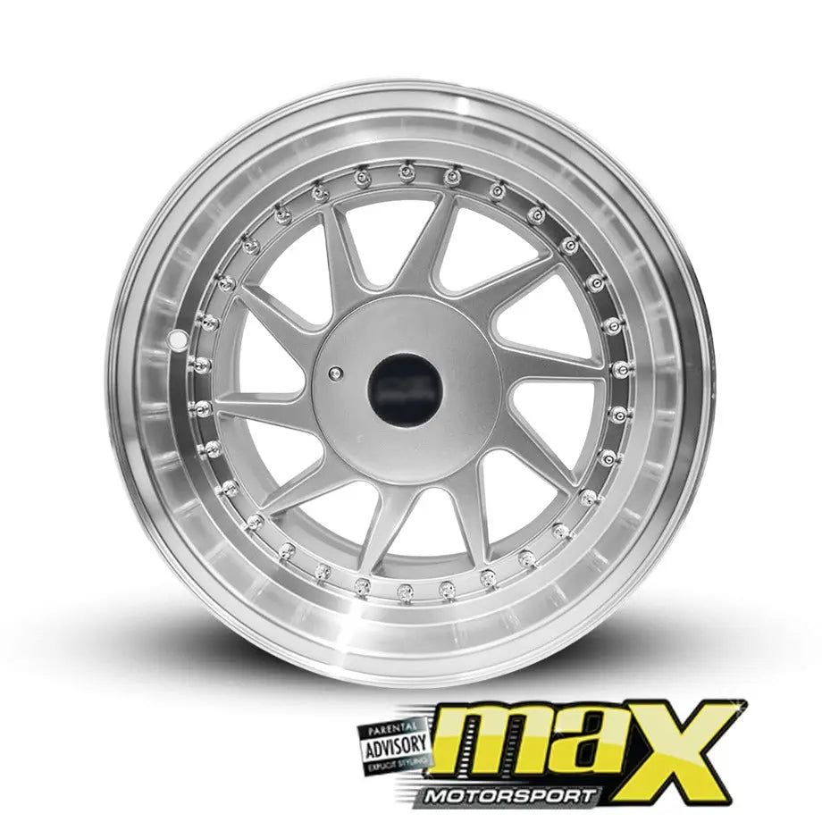 15 Inch Mag Wheel - MXF1210 Turbo Racing Style Wheel (4x100 / 108 PCD)
