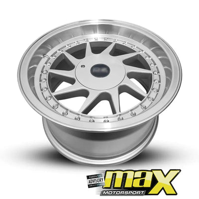 15 Inch Mag Wheel - MXF1210 Turbo Racing Style Wheel (4x100 / 108 PCD)