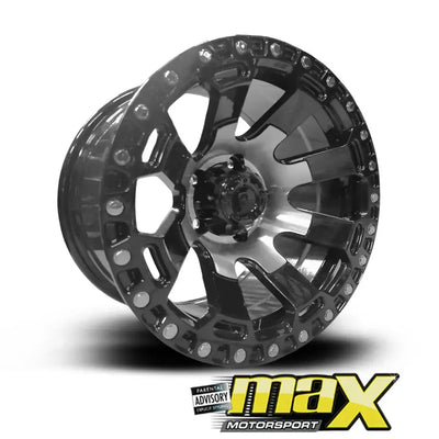 15 Inch Mag Wheel - MXQC829 Bakkie Wheel - (5x114.3 PCD)