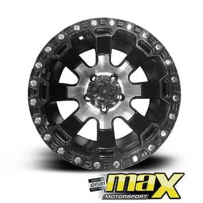 15 Inch Mag Wheel - MXQC829 Bakkie Wheel - (5x114.3 PCD)