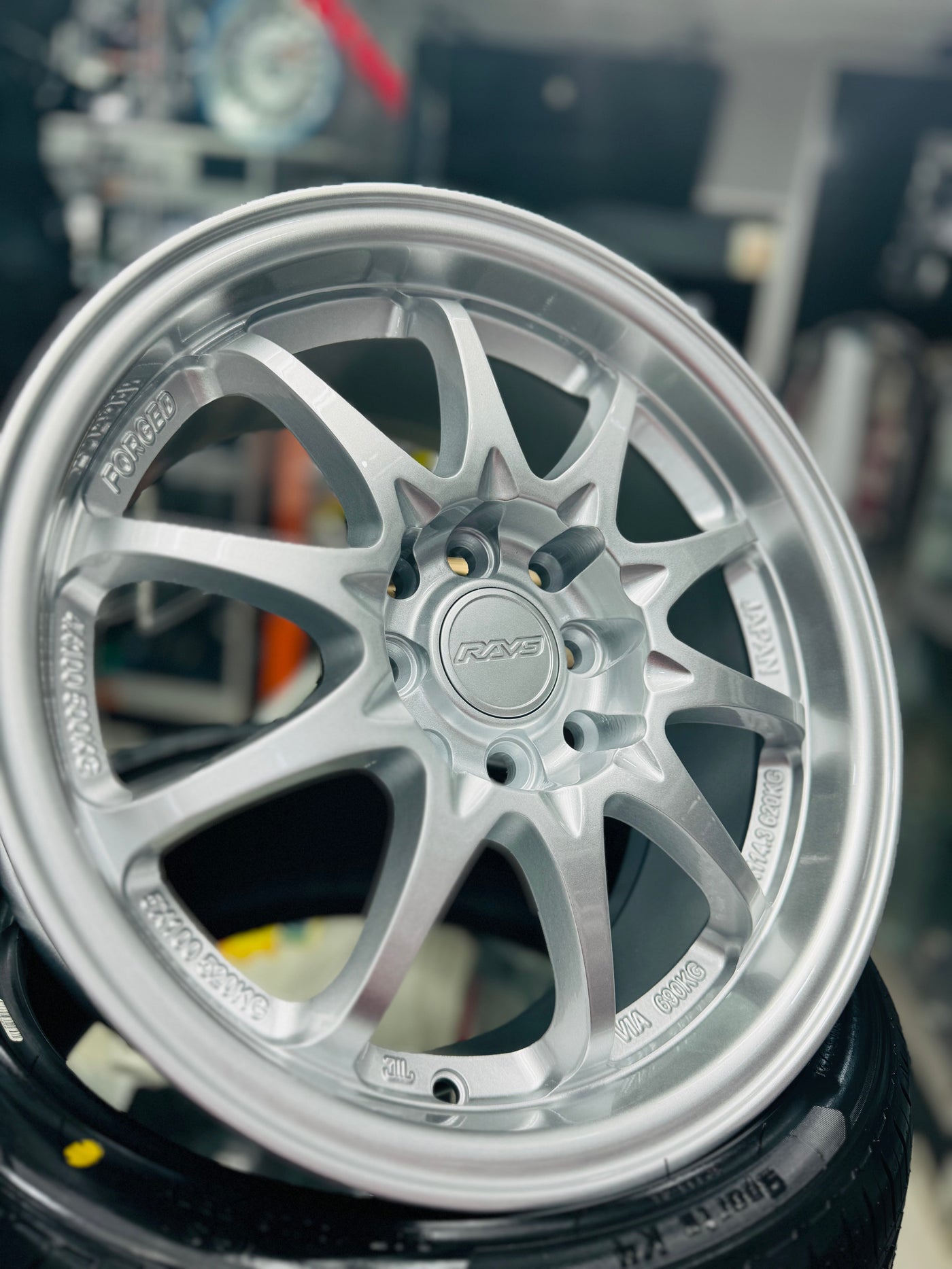 15” As-28 4/100 & 4/114 PCD MATT SILVER