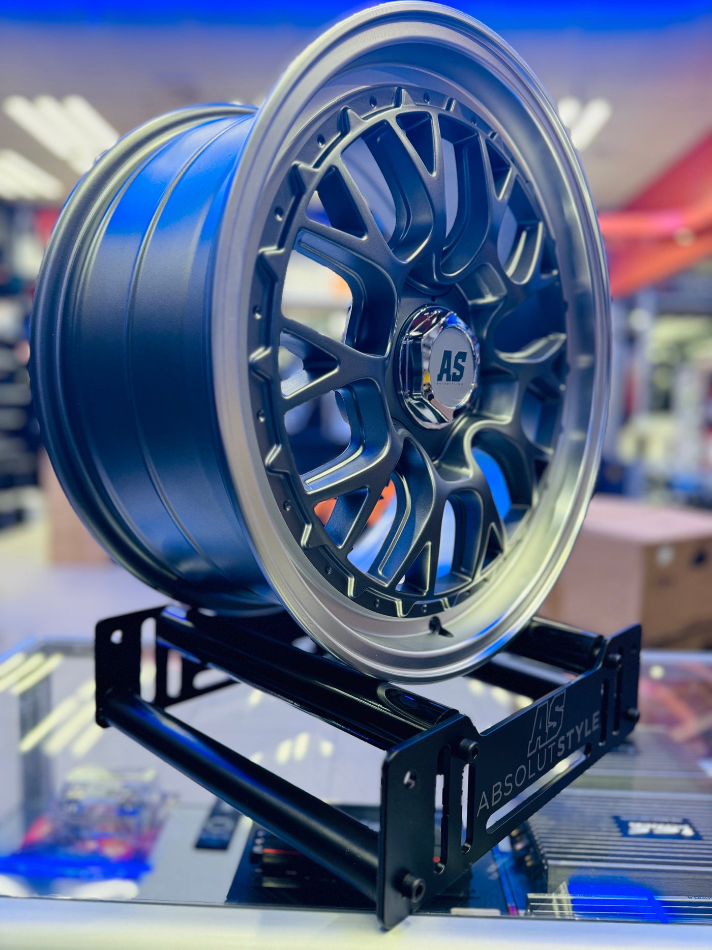 17" AS- LSR  5/100 MATT GREY WHEELS