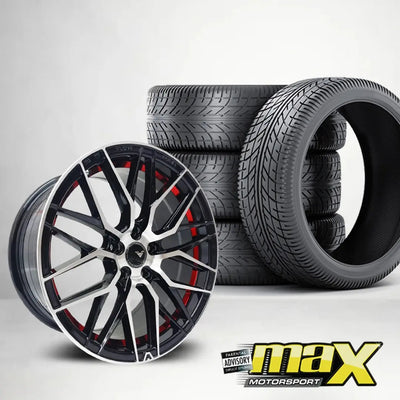17 Inch MX088 Wheel & Tyre Combo (5x114.3 PCD)