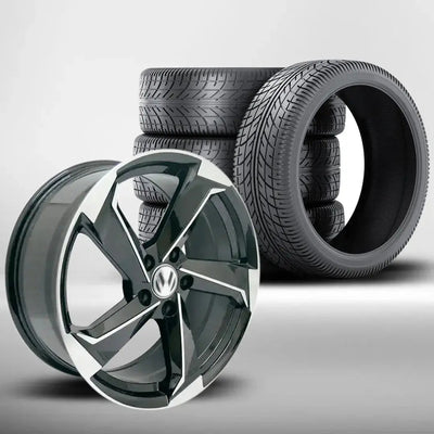 17 Inch MXA1002 TTRS Style Wheels & Tyre Combo (5x100 PCD)