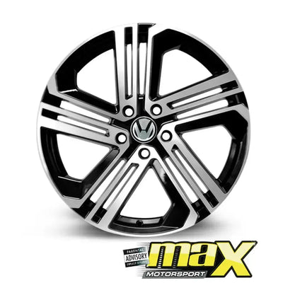 17 Inch MXL009-17 Golf R400 Style Wheel & Tyre Combo (5x100 PCD)