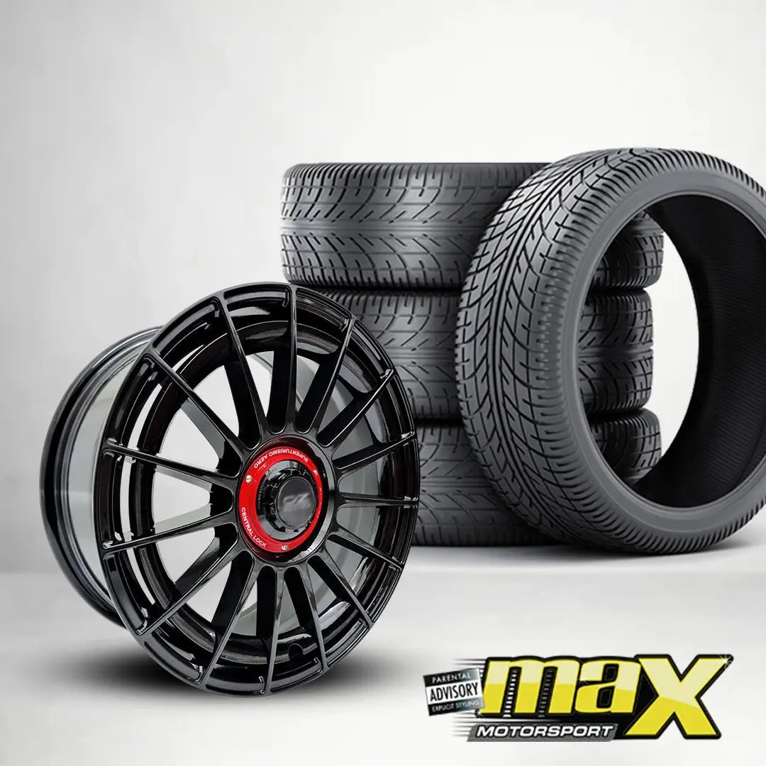 17 Inch MXOR-03 Superturismo Aero Style Wheel & Tyre Combo - 4x100 / 5x100 PCD