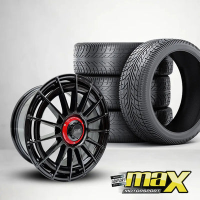 17 Inch MXOR-03 Superturismo Aero Style Wheel & Tyre Combo - 4x100 / 5x100 PCD